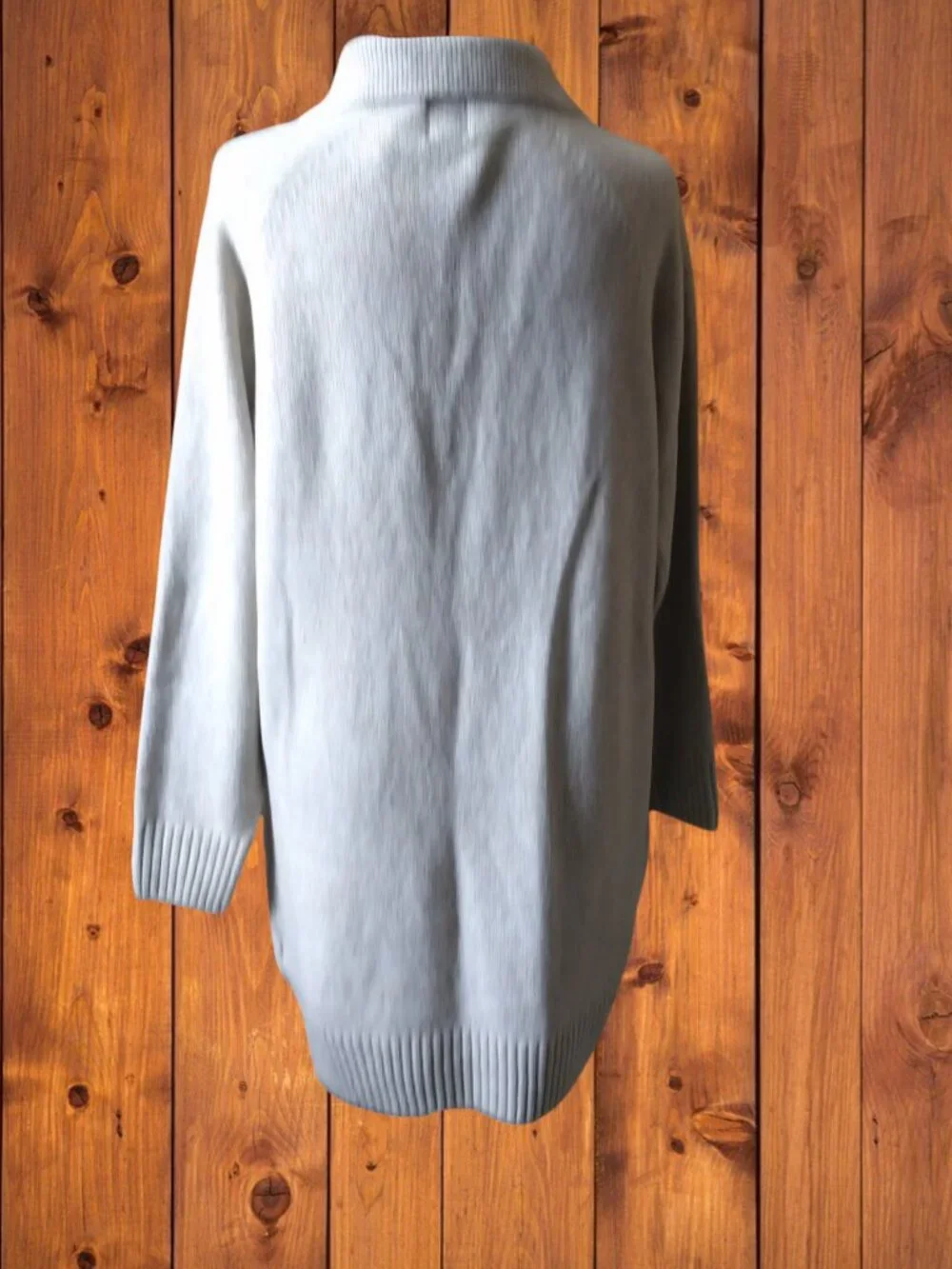 Gap CashSoft Polo Sweater Mini Dress Cobblestone Size Medium Long Sleeve Casual